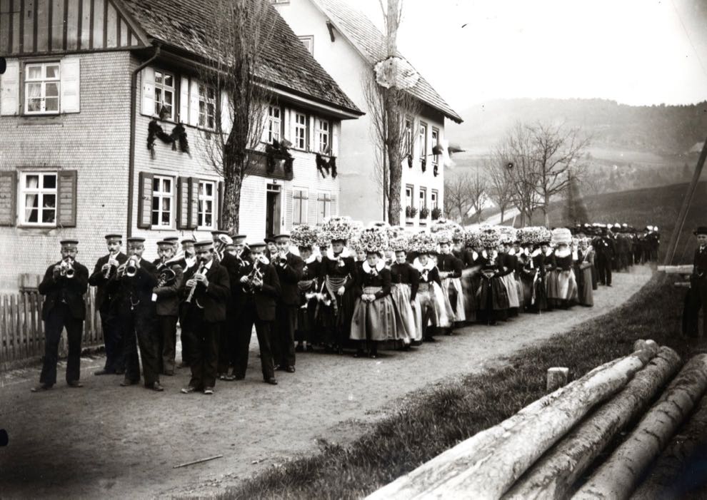 Festzug im Jahr 1899